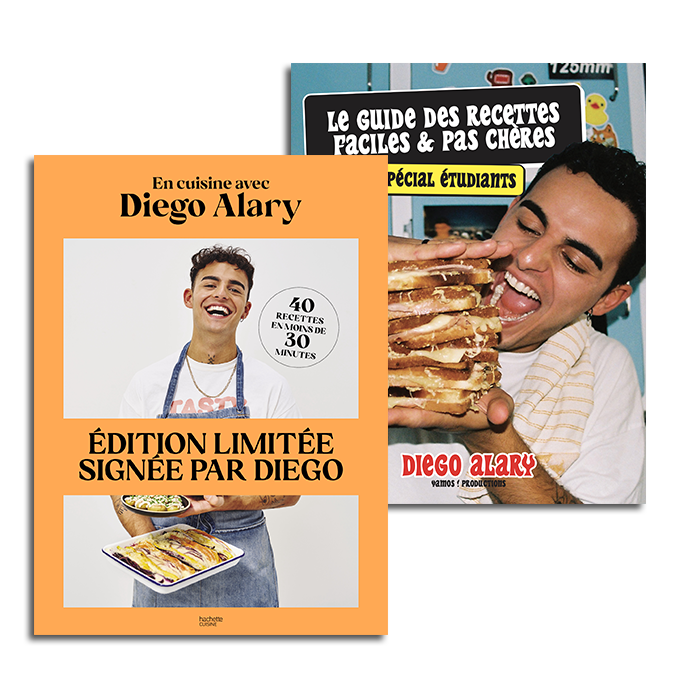 Offre Spéciale : Le 1er livre de Diego signé + Le Guide Spécial Étudiants